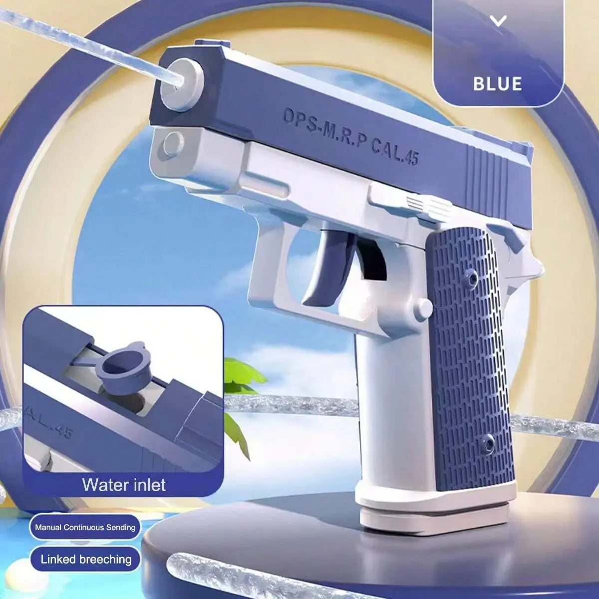M1911 Water Guns Pistol Toy Squirt Guns, Summer Pool Beach Shooting Games Outdoor Toys, Water Blaster Pistol for Kids Adult Deals 4 U  Gaming Accessories Deals 4 U