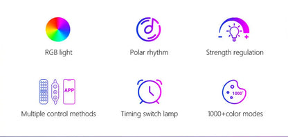 LED RGB Gaming Ambient Light Flexible Silicone Backlight Smart Desk Light Bar Eye Protection LED Lamp for Monitor Office Reading