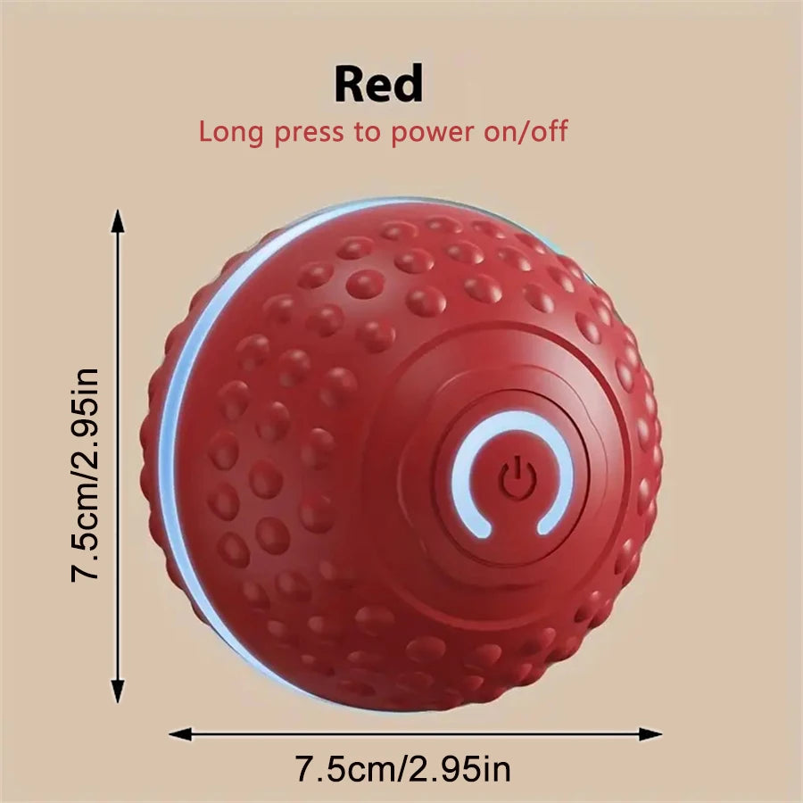 Smart Dog Toy Ball Automatic Interactive Pet Electronic Rolling USB Rechargeable Moving Bouncing for Puppy to Large dog Chew Toy Deals 4 U   Deals 4 U