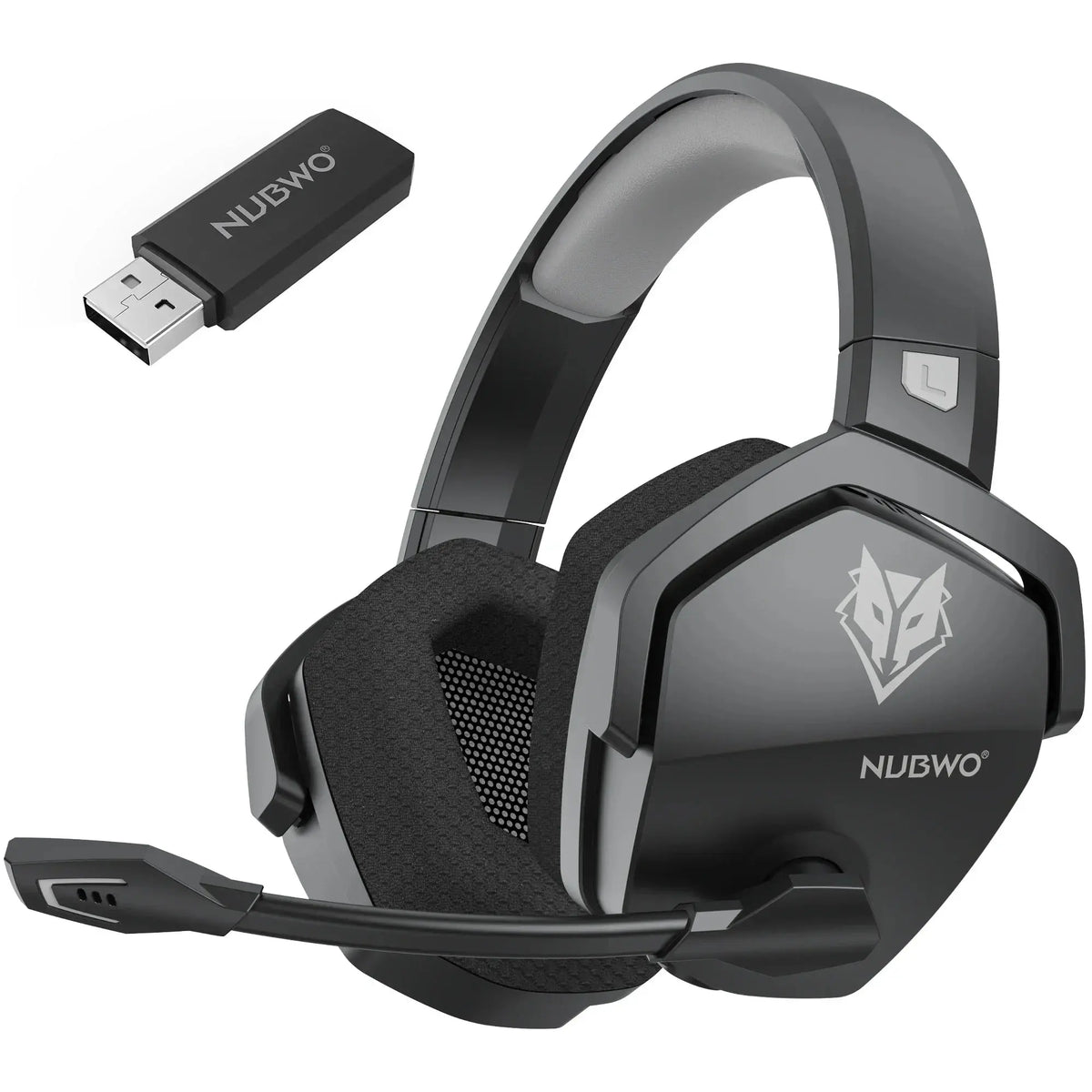 NUBWO G06 Dual Wireless Headsets Gamer with Microphone 2.4GHz Bluetooth 5.3 Gaming Headphones for PS5, PS4, PC, Mobile, Switch Deals 4 U  Gaming Accessories Deals 4 U