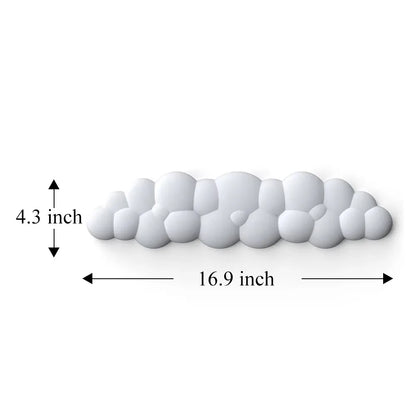 Keyboard Cloud Wrist Rest Pad Anti-Slip Desk Mat Memory Foam Palm Rest Ergonomic Mouse Pad Typing Wrist Rest for Office