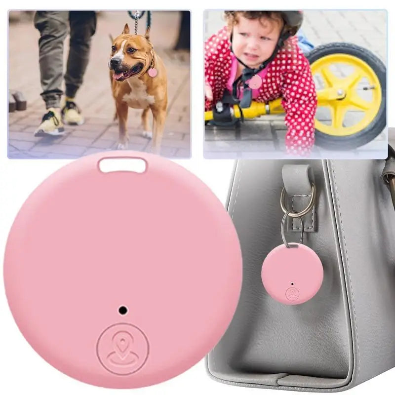 Mini GPS Locator AntiLost Alarm Wallet Keychain Smart Tag Bluetooth-Compatible Tracer Keychain Dog Pet Child Tracker Key Finder Deals 4 U   Deals 4 U