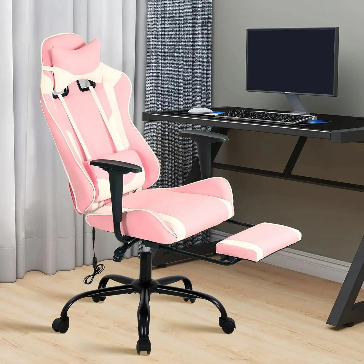 Ergonomic High-Back Gaming Chair PU Leather 250lbs Home Office, Customized Deals 4 U  Gaming Accessories Deals 4 U