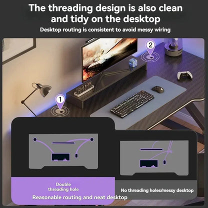 Computer desk, home desk, student learning desk, simple gaming desk, e-sports desk, workbench, office desk Deals 4 U  Gaming Accessories Deals 4 U