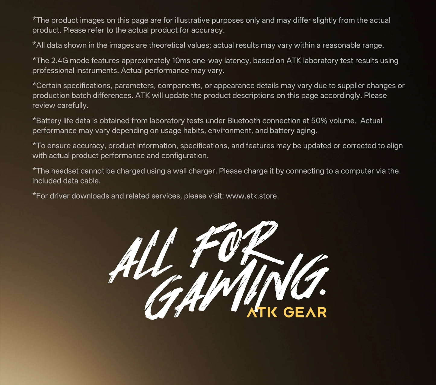 ATK N9 2.4GHz Wireless Gaming Headset with Mic for PS5 PS4 PC Mac Playstation Bluetooth Gaming Headphone with Microphone