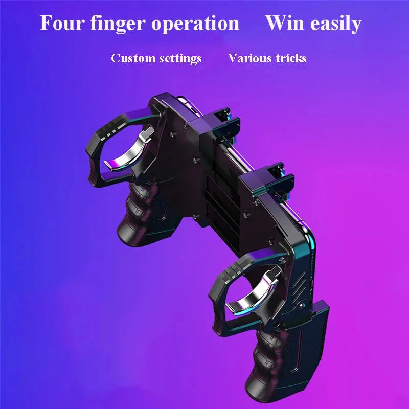 Metal Pubg Controller Joystick For Pubg Mobile Trigger Gamepad For iPhone Android Phone Smartphone Shooting Game Deals 4 U  Gaming Accessories Deals 4 U