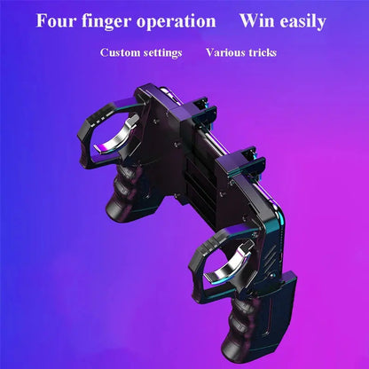 Metal Pubg Controller Joystick For Pubg Mobile Trigger Gamepad For iPhone Android Phone Smartphone Shooting Game Deals 4 U  Gaming Accessories Deals 4 U