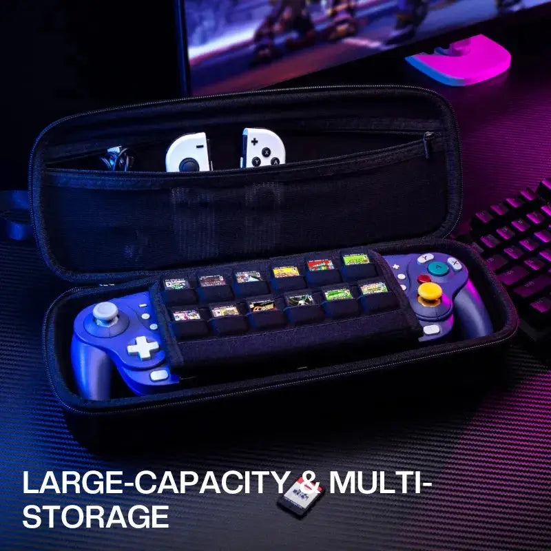 NYXI Switch Carrying Case for Wizard Hyperion Athena Video Game Console Storage Bag with Handle And Zipper Deals 4 U  Console Accessories Deals 4 U