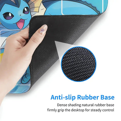 Japan Anime Gamer Mouse Pad E-eevee Cabinet Kawaii Tablepad XXL P-pokemon Keyboard Rug Laptop PC Gaming Rubber Extended DeskMats Deals 4 U  Gaming Accessories Deals 4 U