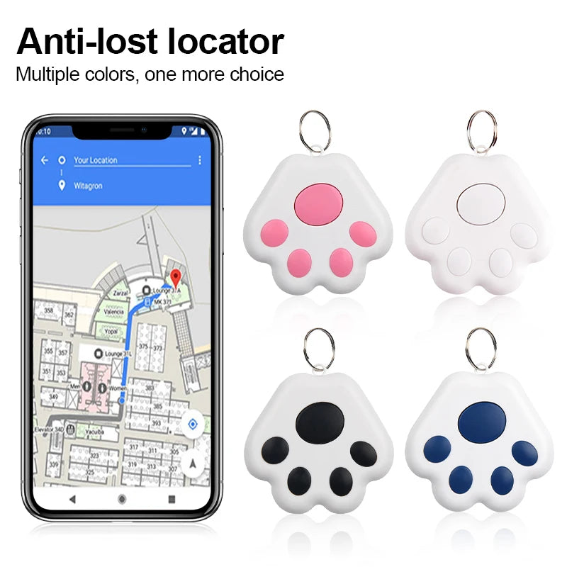 Smart Mini GPS Tracker Key Kids Bag Finder Dog Cat Pet Locator Bluetooth Tracker Device Anti-lost Reminder for IOS/ Android Deals 4 U   Deals 4 U