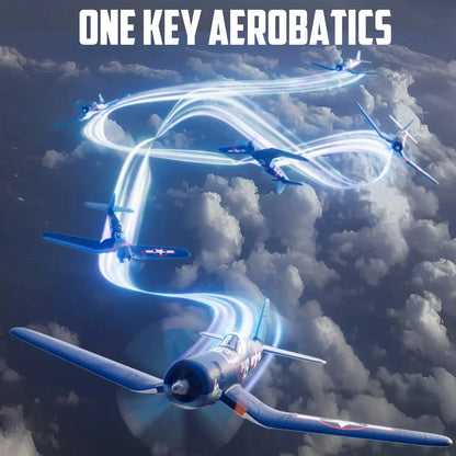 Volantexrc Brushless 500mm F4U Corsair RC Planes for Adults,Upgraded 4-CH RTF RC Plane,One-Key Aerobatic,Ideal for Outdoors Gift Deals 4 U  Gaming Accessories Deals 4 U