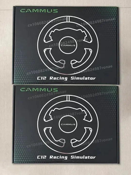 CAMMUS C12 with LC100 pedals kit C12 Direct Drive Steering Wheel Global First includes two T-shaped base flanges Deals 4 U  Gaming Accessories Deals 4 U