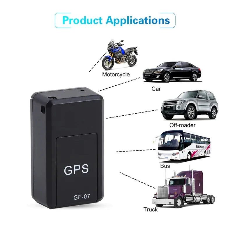 Mini Gf-07 Gps Tracker Car Bike Bicycle Pets Children Real Time Tracking Positioner Strong Magnetic Anti-Lost Locator Deals 4 U   Deals 4 U