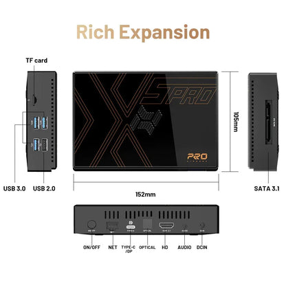Kinhank Super Console X5 PRO Retro Video Game Consoles Plug and Play 320G/4T with 10000+ Games for PS2/WII/SS/DC/N64/MAME Deals 4 U  Gaming Accessories Deals 4 U