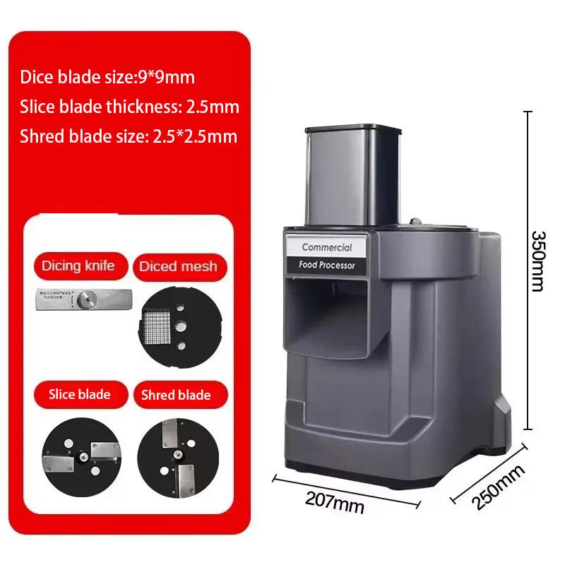 Commercial Vegetable Cutting Machine Automatic Vegetable Carrot Potato Chopper Slice Shred And Diced Quickly Cut Vegetables Deals 4 U   Deals 4 U