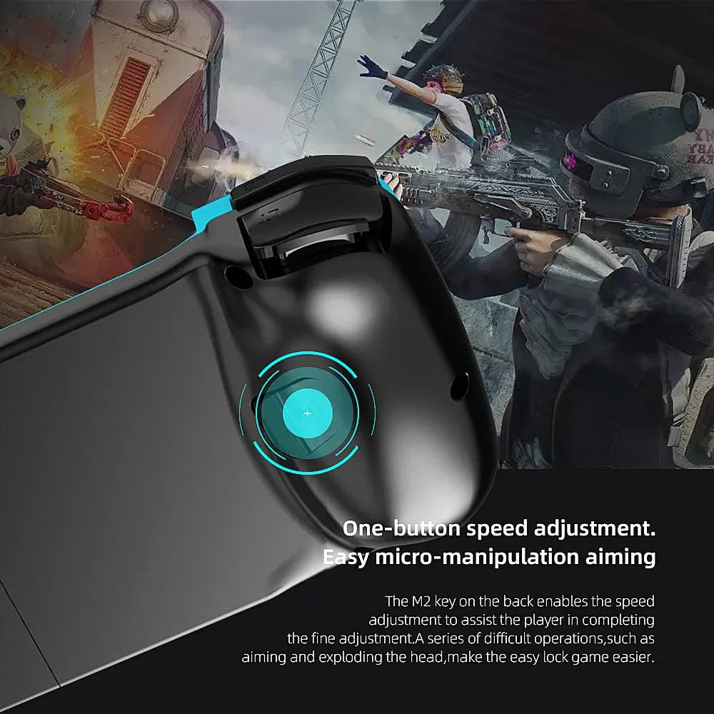 Gamepad For iPhone Android Cell Phone Control Bluetooth Controller Trigger Pubg Mobile Joystick Gaming Smartphone Mando Game Pad Deals 4 U  Mobile Gaming Deals 4 U