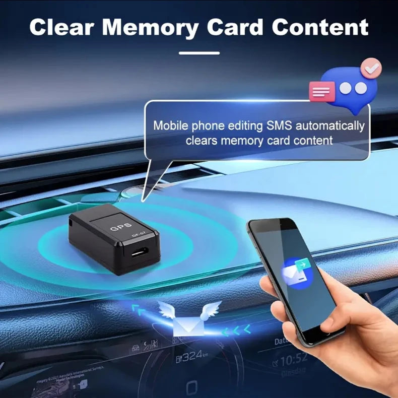 Mini Gf-07 Gps Tracker Car Bike Bicycle Pets Children Real Time Tracking Positioner Strong Magnetic Anti-Lost Locator Deals 4 U   Deals 4 U