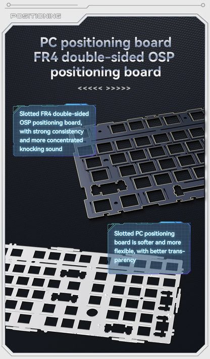 AJAZZ AK980 V2 PRO 98% Gasket Mechanical Keyboard, Hot-Swappable, 10000mAh, TFT Screen & Knob, 8K Polling Rate, RGB Backlit