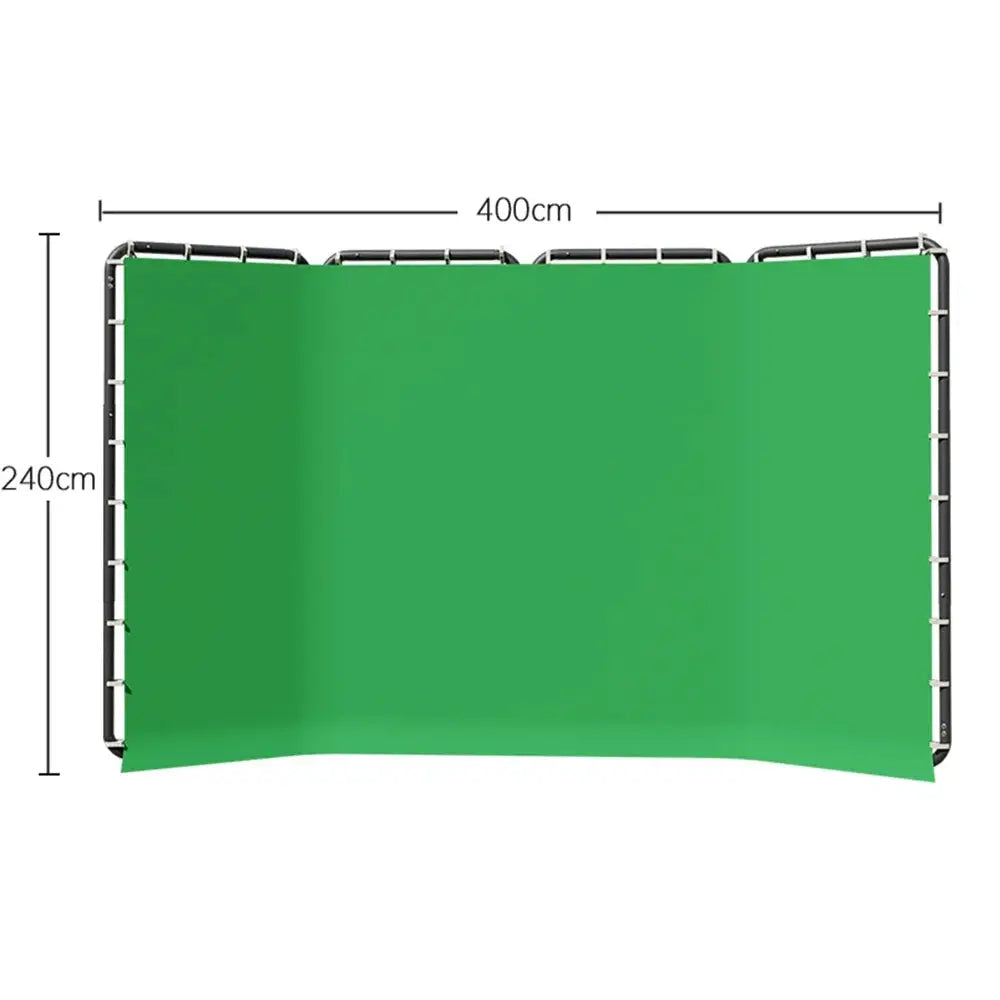 SH 2.4x4M Background Stand Frame With Photography Green Screen Backdrops  Photography Background Support Studio Light Tripod Deals 4 U  Streaming Equipment Deals 4 U