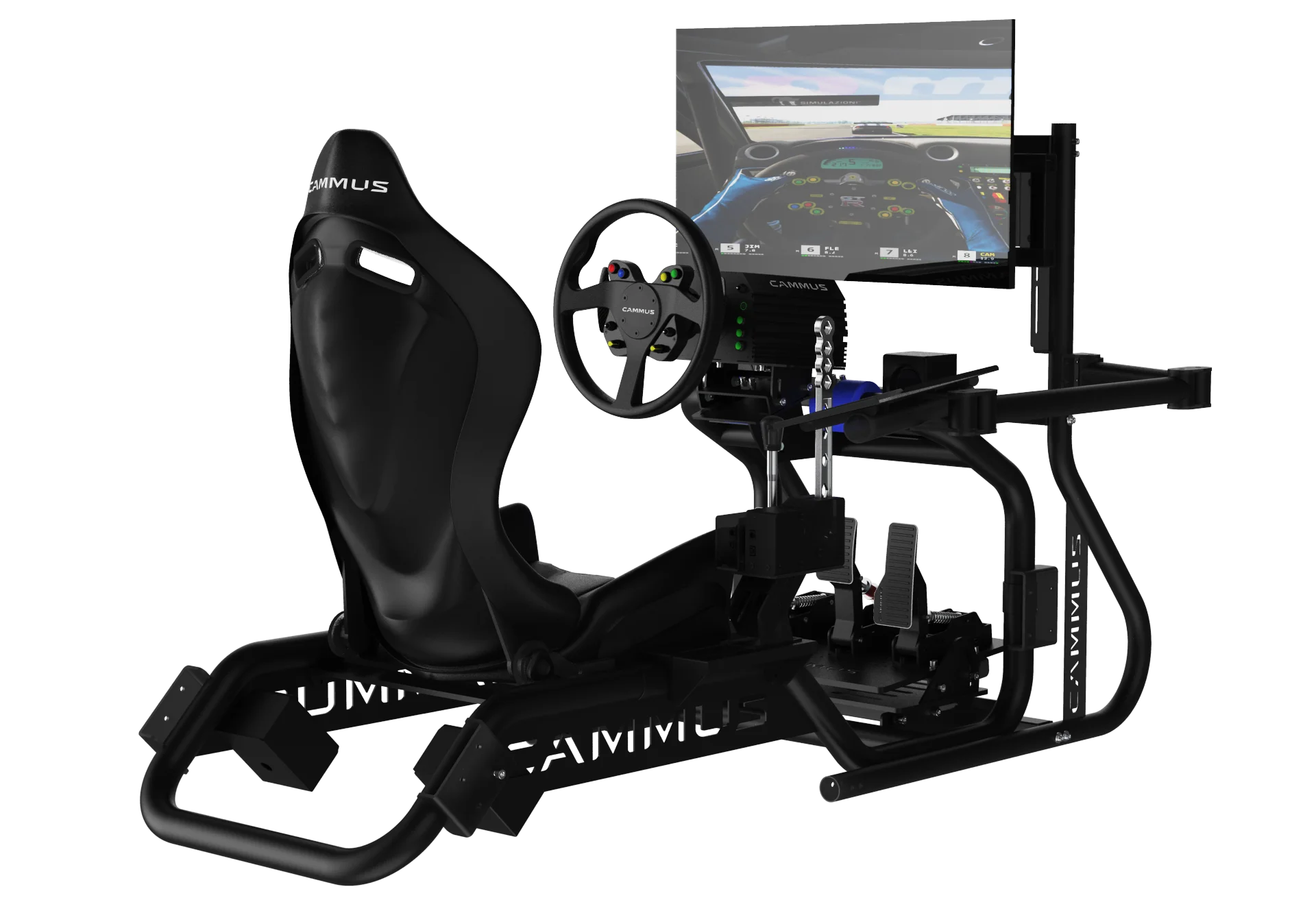 CAMMUS C5 Direct Drive Base Gaming Steering Wheel for PC Car Racing F1 Simulator Deals 4 U   Deals 4 U