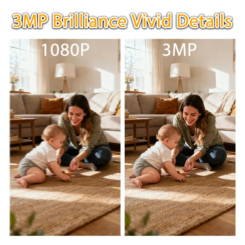 Boykeep 2K Pet Dog Camera with Phone App, 5G/2.4GHz WiFi Indoor Security Baby Camera, 360° Pan & Tilt, 2-Way Audio, Night Vision Deals 4 U   Deals 4 U