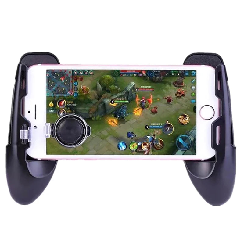 3 In 1 Mobile Phone Device Controller Holder For PUBG Game Gamepad For IOS Android 4.5-6.5 Inches Phone Accessory