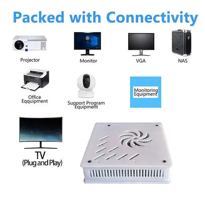 X8 Retro Game Console 4K HD 4G/8G RAM 60 Emulator 500GB Storage 70000+Classic Games For Wii PS2 DC PSP NGC XBOX Holiday Gift Deals 4 U  Gaming Accessories Deals 4 U