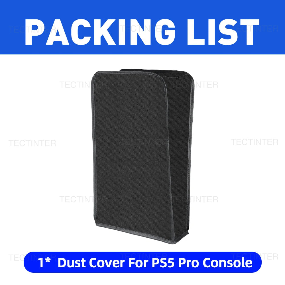Soft Dust Cover Case For PS5 Pro Console Anti-scratch Dustproof Waterproof Shell Protective Case for PS5 Pro Game Accessories
