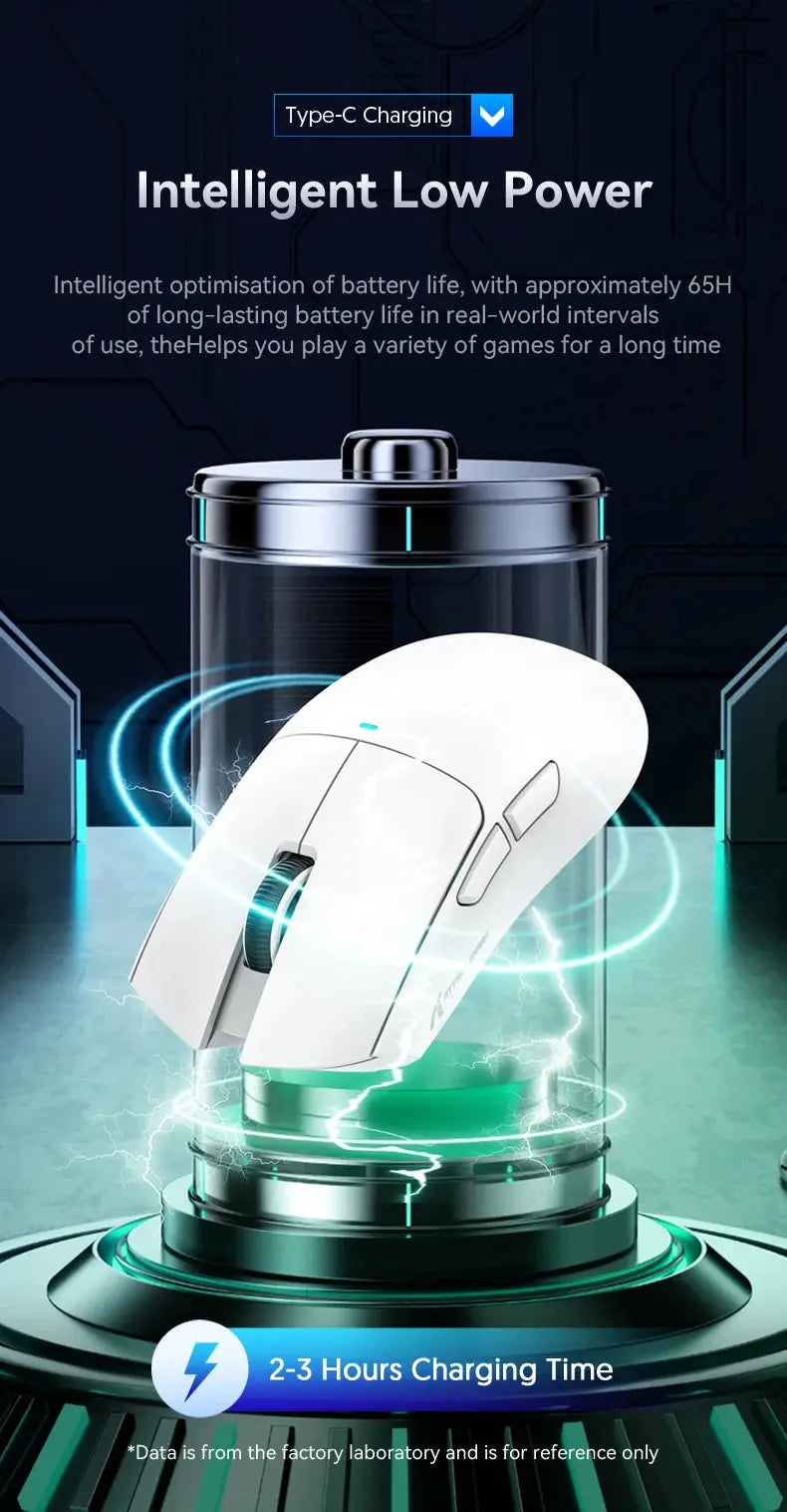 ATTACK SHARK X11 Lightweight Wireless Gaming Mouse with RGB Backlight Charging, Up to 22K DPI, PAW3311 Optical Sensor, HUYU Swit Deals 4 U  Gaming Accessories Deals 4 U