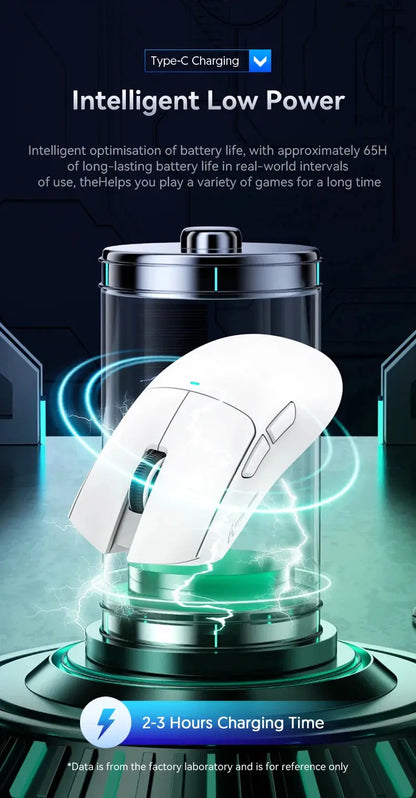 ATTACK SHARK X11 Lightweight Wireless Gaming Mouse with RGB Backlight Charging, Up to 22K DPI, PAW3311 Optical Sensor, HUYU Swit Deals 4 U  Gaming Accessories Deals 4 U