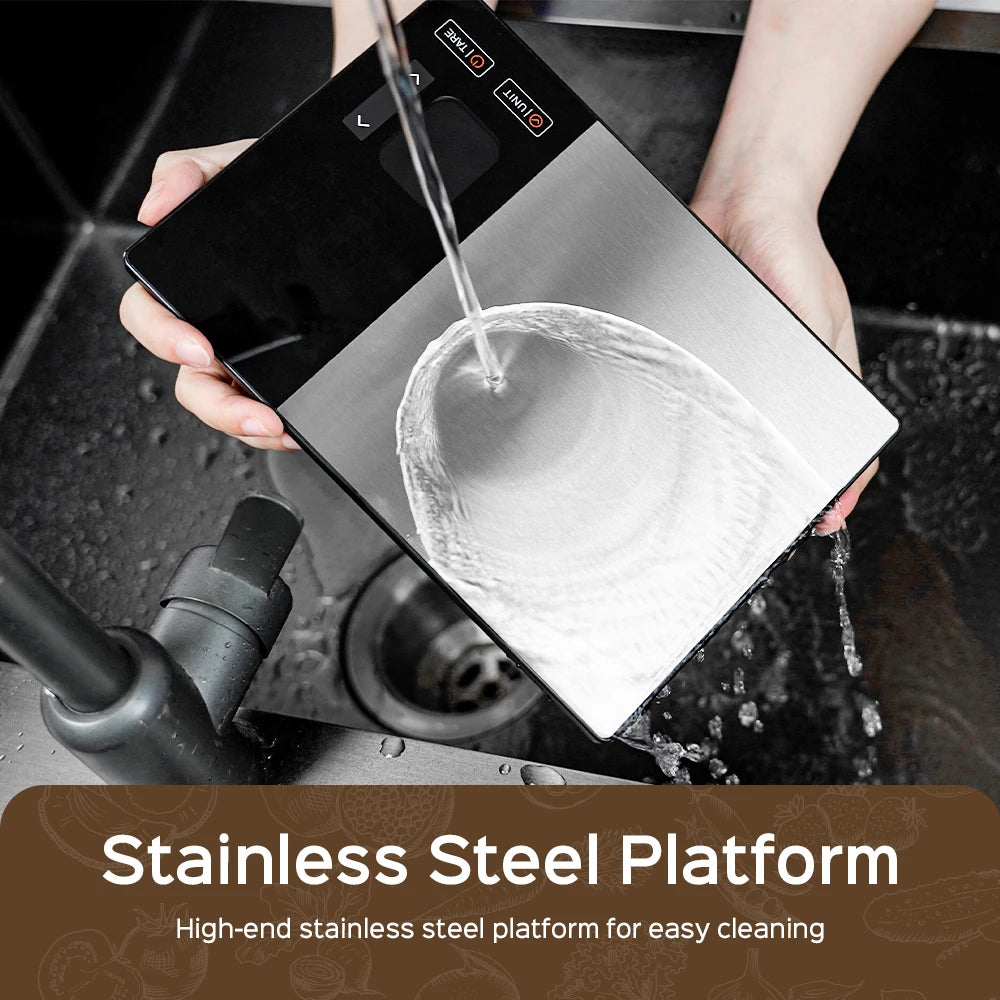 Smart Kitchen Scale Stainless Steel Food Calorie Protein Fat Carbs Nutritional Calculator 11LB/5kg Weight for Healthy Cooking Deals 4 U   Deals 4 U