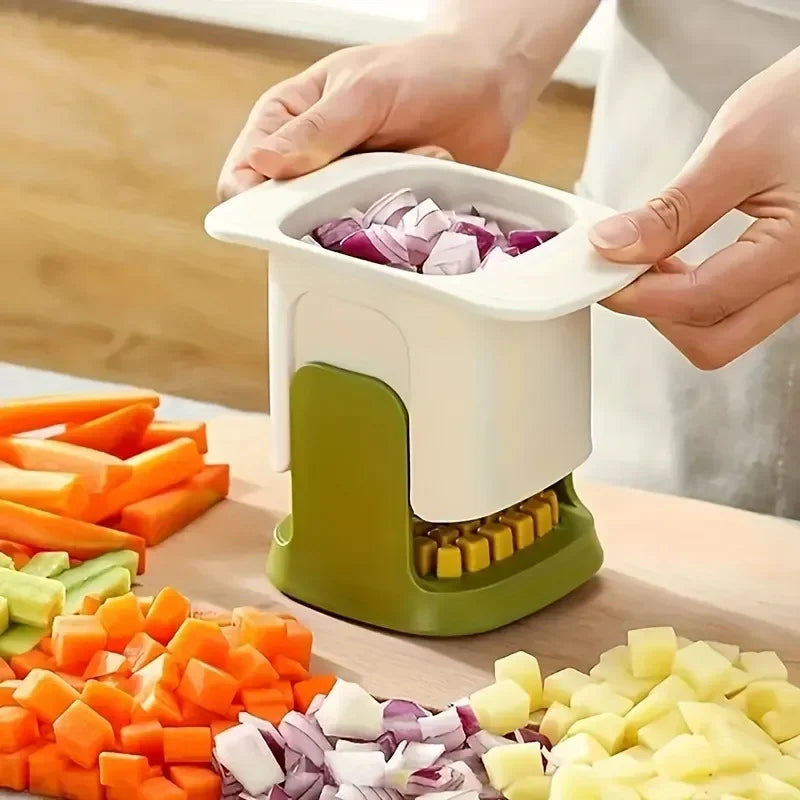 Multifunctional Cucumber Potato Slicer Household Hand Pressure Onion Dicer Kitchen Tools Vegetable Chopper French Fries Cutter Deals 4 U   Deals 4 U