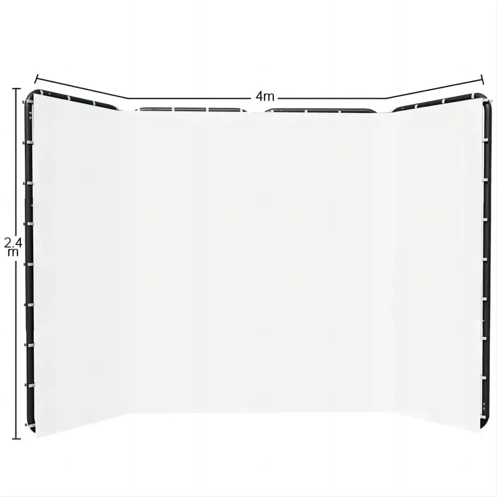 SH 2.4x4M Background Stand Frame With Photography Green Screen Backdrops  Photography Background Support Studio Light Tripod Deals 4 U  Streaming Equipment Deals 4 U