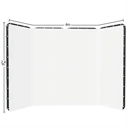SH 2.4x4M Background Stand Frame With Photography Green Screen Backdrops  Photography Background Support Studio Light Tripod Deals 4 U  Streaming Equipment Deals 4 U