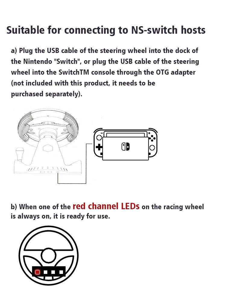 DATA FROG Racing Steering Wheel Vibration Controller Gaming Simracing Car Pedal For Switch  PS2 PS3 PS4 Xbox One PC Deals 4 U   Deals 4 U