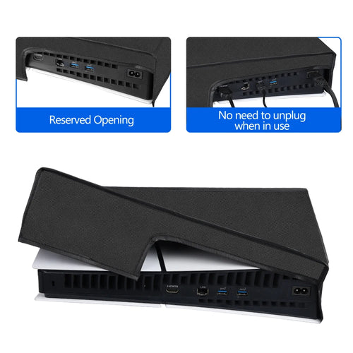 Dust Proof Cover for PlayStation 5 PS5 Slim/Pro Console Protector Case Anti-scratch Sleeve Protective Cover For PS5 Accessories