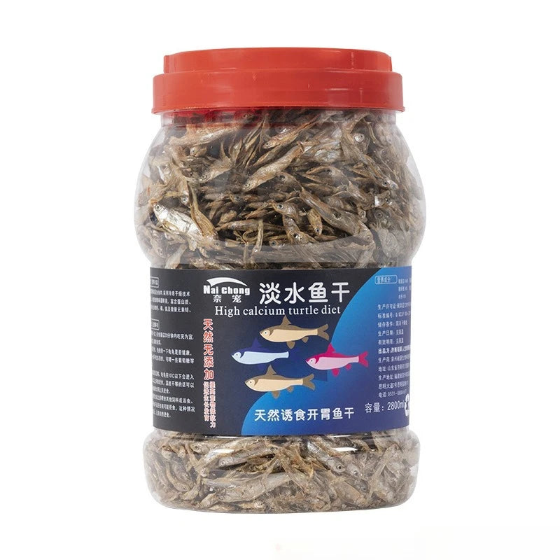 Nai chong Freeze-Dried Freshwater Fish Snacks - All-Natural Treats for Turtles, Cats, Dogs & Small Pets - Nutritional Supplement Deals 4 U   Deals 4 U
