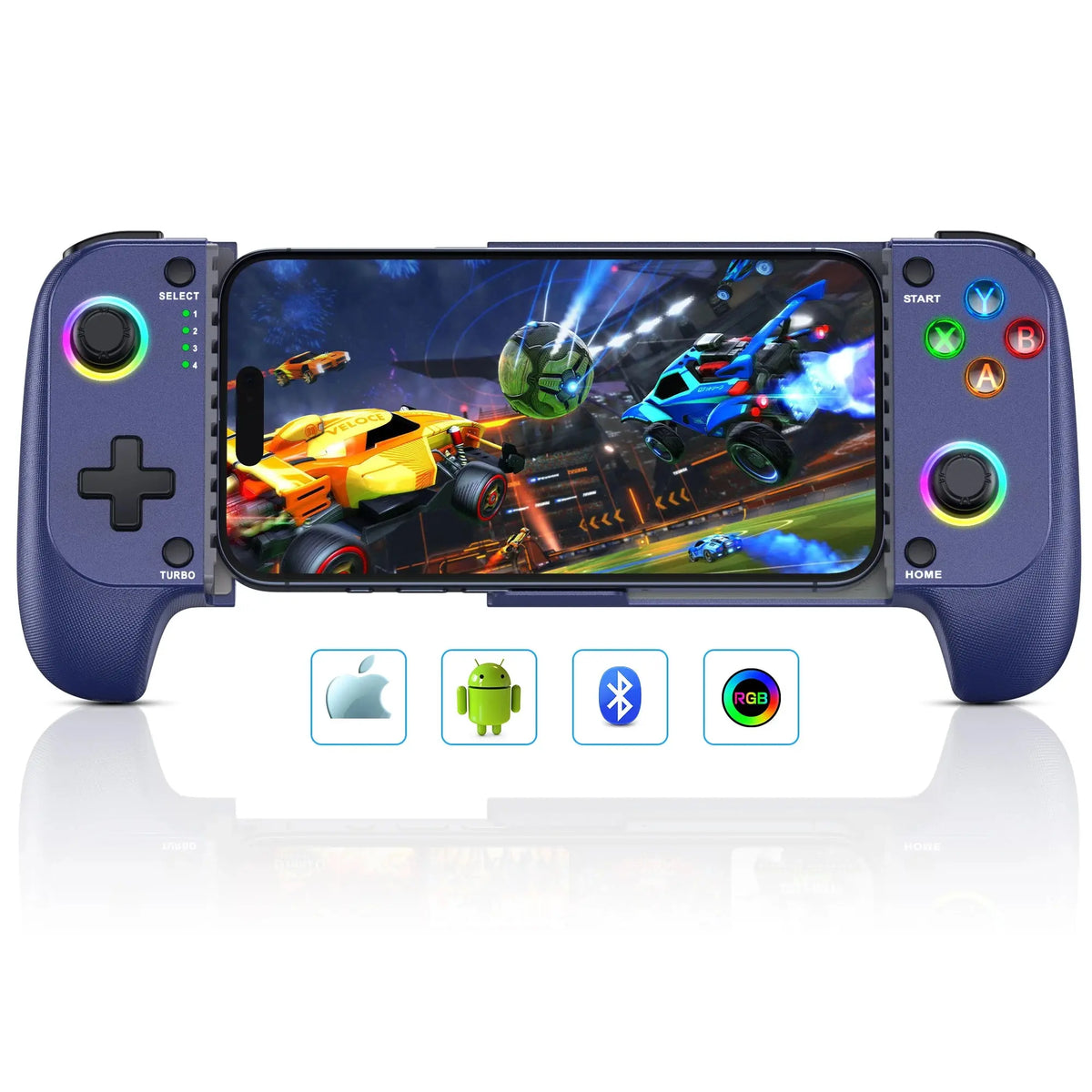 BEBONCOOL MC102 Telescopic Mobile Phone Gamepad For Apple IOS Android COD Wireless Bluetooth Phone Game Controller Joystick Deals 4 U  Mobile Gaming Deals 4 U