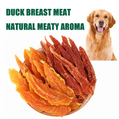 Cat And Dog Treats Chicken Jerky, Chicken Breast Slices - High Protein Healthy Snacks, Dental Chews, Training Rewards For Puppies, Kittens, Adult Dogs And Cats - Grain Free, Pet Nutrition Chewing Treats Deals 4 U   Deals 4 U