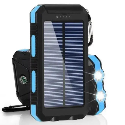 Solar Power Bank 80000mAh Portable Charging Poverbank External Battery Charger Strong Light LDE Light for All Smartphones Deals 4 U  Mobile Gaming Deals 4 U