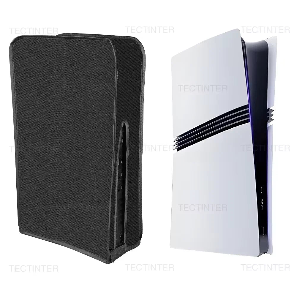 Horizontal Dust Cover for PS5 /Slim /Pro Console Anti-Scratch Protector Vertical Dustproof Case Sleeve for PS5 Accessories