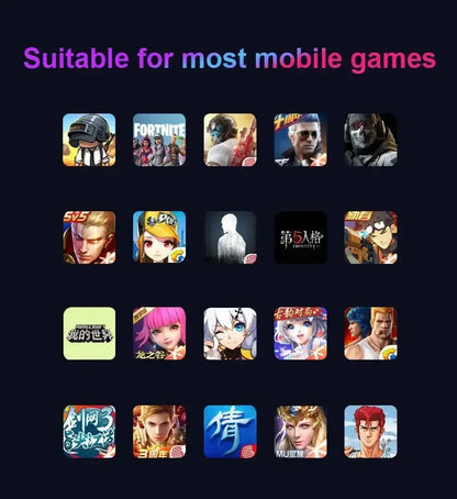 M1 Pro Gamepad Mobile Game Controller 4 in 1 Mouse Keyboard Converter BT V5.0 Programmable Adapter Support iOS Android System Deals 4 U  Gaming Accessories Deals 4 U