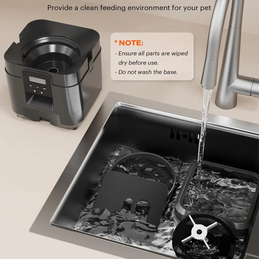 Smart Pet Feeder Automatic Cat Feeder Dog Slow Food Machine With Timed Quantitative Automatic Cat Food Dispenser Cat Dog Bowl Deals 4 U   Deals 4 U