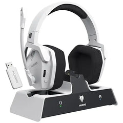 NUBWO G06 Pro Wireless Gaming Headset with Charging Station for Headset and PS5 Controller 17ms Low Latency Dynamic 50mm Drivers Deals 4 U   Deals 4 U