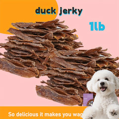 HELETY Duck Meat Jerky - Pet Teething Snack - Pet Training Reward Snack - Dog Snack - Teeth Cleaning Snack - Chewing Snack - Pet Snack - Suitable for Dogs Of All Breeds Deals 4 U   Deals 4 U
