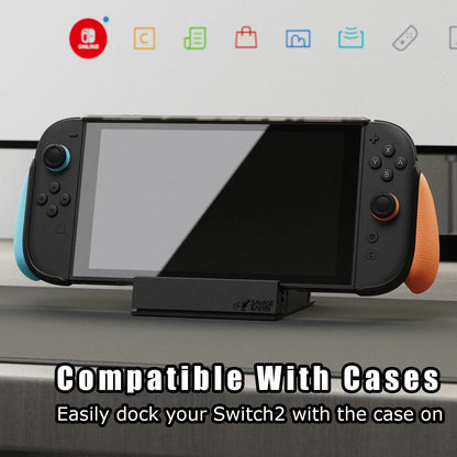 Savage Raven by Skull & Co. Jumpgate Dock USB C Hub Portable Stand Docking Station for Nintendo Switch 2 and OLED Deals 4 U  Console Accessories Deals 4 U