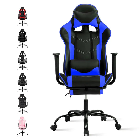 Ergonomic High-Back Gaming Chair PU Leather 250lbs Home Office, Customized Deals 4 U  Gaming Accessories Deals 4 U