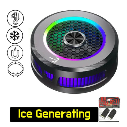 15W Extreme Cooling Phone Cooler with Ice Generation, Semiconductor Phone Cooler, Magnetic & Clip-on for iPhone/Xiaomi/VIVO/OPPO Deals 4 U  Mobile Gaming Deals 4 U
