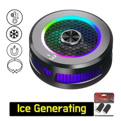 15W Extreme Cooling Phone Cooler with Ice Generation, Semiconductor Phone Cooler, Magnetic & Clip-on for iPhone/Xiaomi/VIVO/OPPO Deals 4 U   Deals 4 U