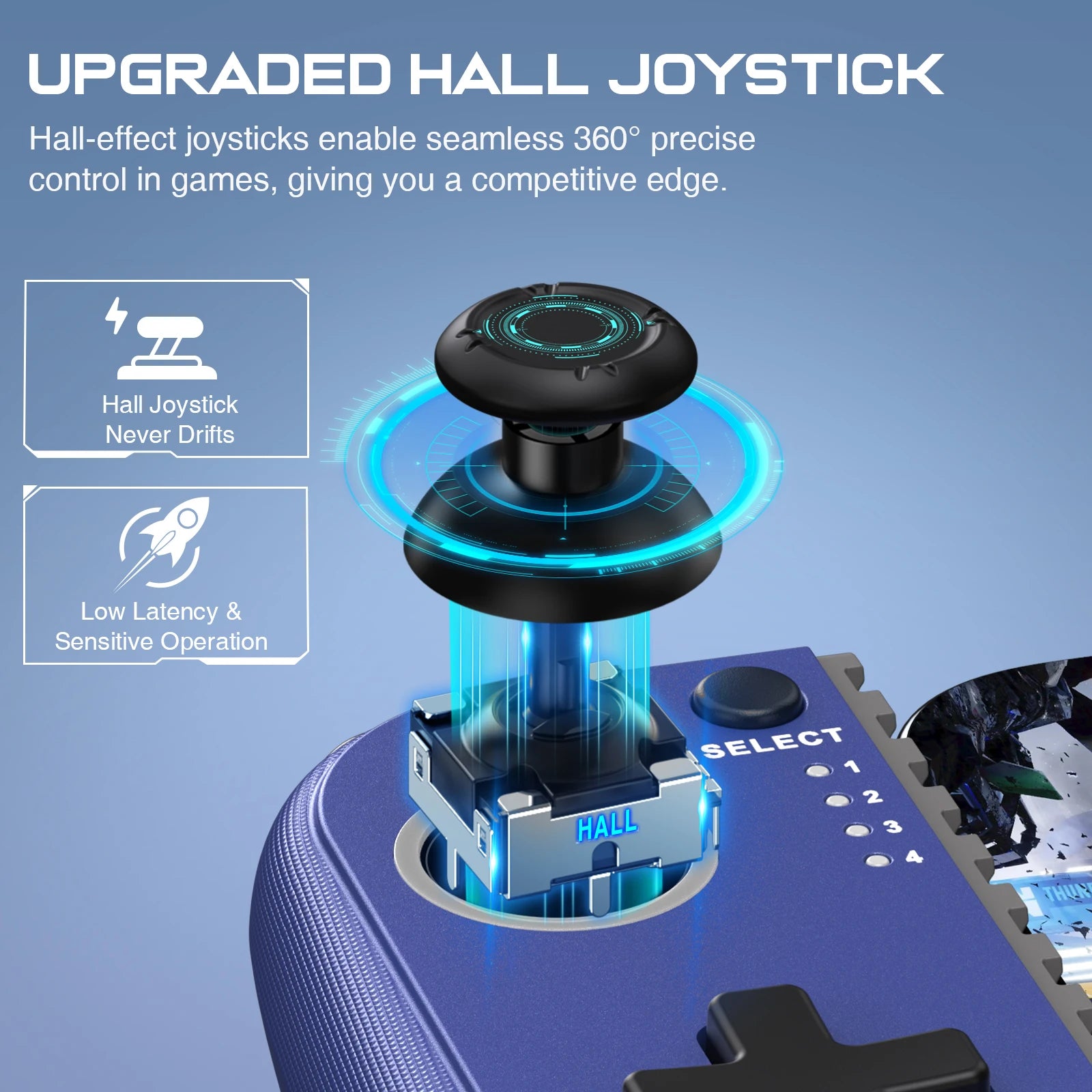 BEBONCOOL MC102 Telescopic Mobile Phone Gamepad For Apple IOS Android COD Wireless Bluetooth Phone Game Controller Joystick Deals 4 U   Deals 4 U